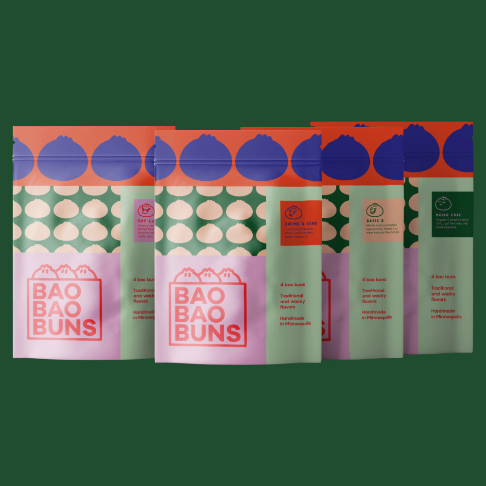 Bao Bao Buns Product Packaging