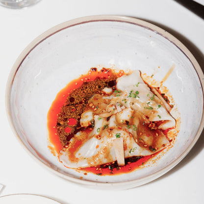 Pork and mushroom dumplings