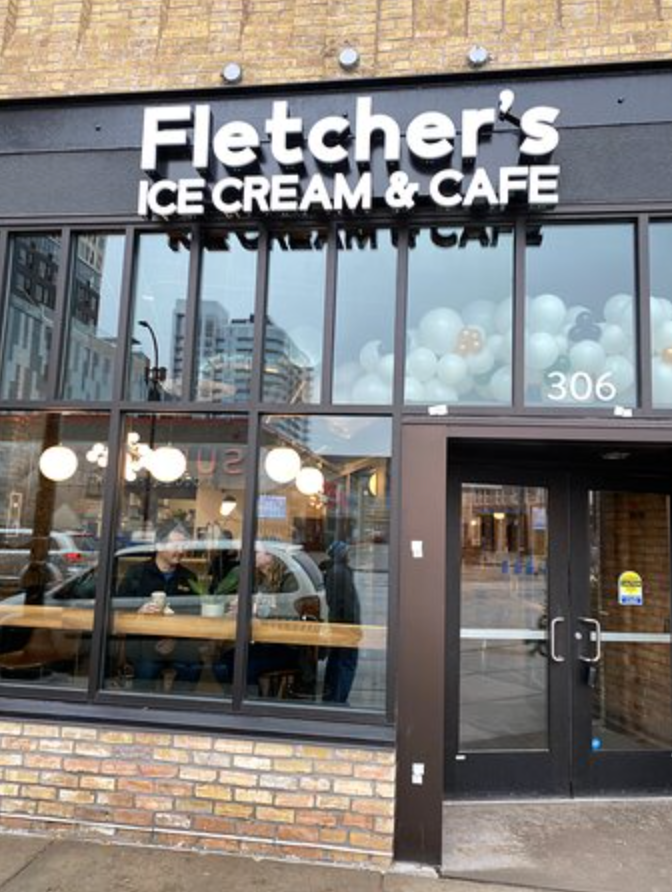 Fletcher's Ice Cream Storefront