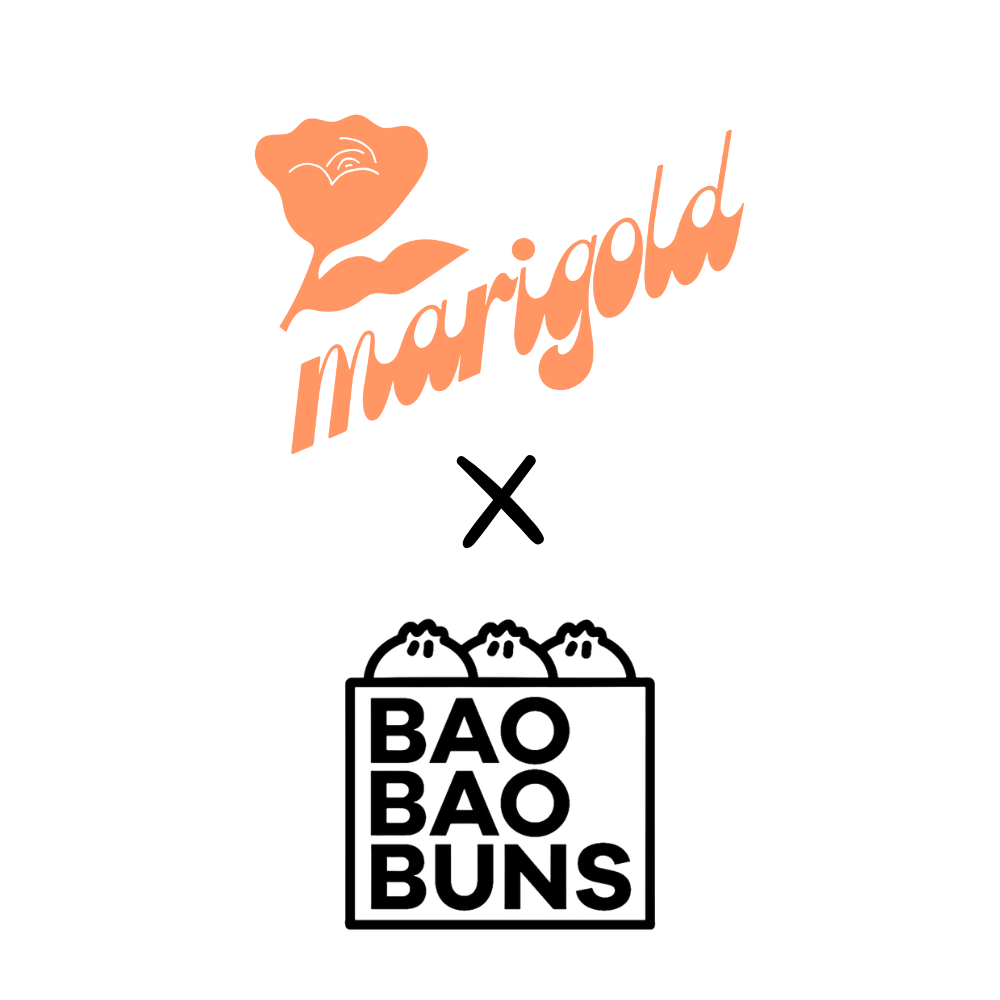 Marigold x Bao Bao Buns tasting menu